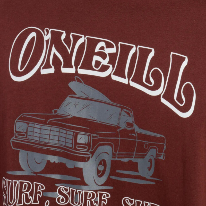 Remera Oneill Daily Driver - Bordó Remera Oneill Daily Driver - Bordó