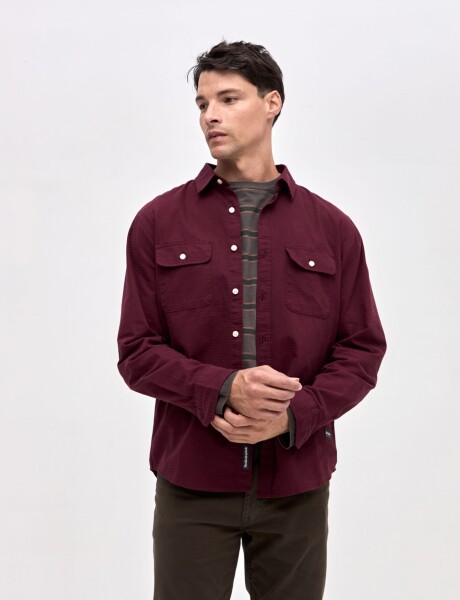 Sobrecamisa Lukas Bordo