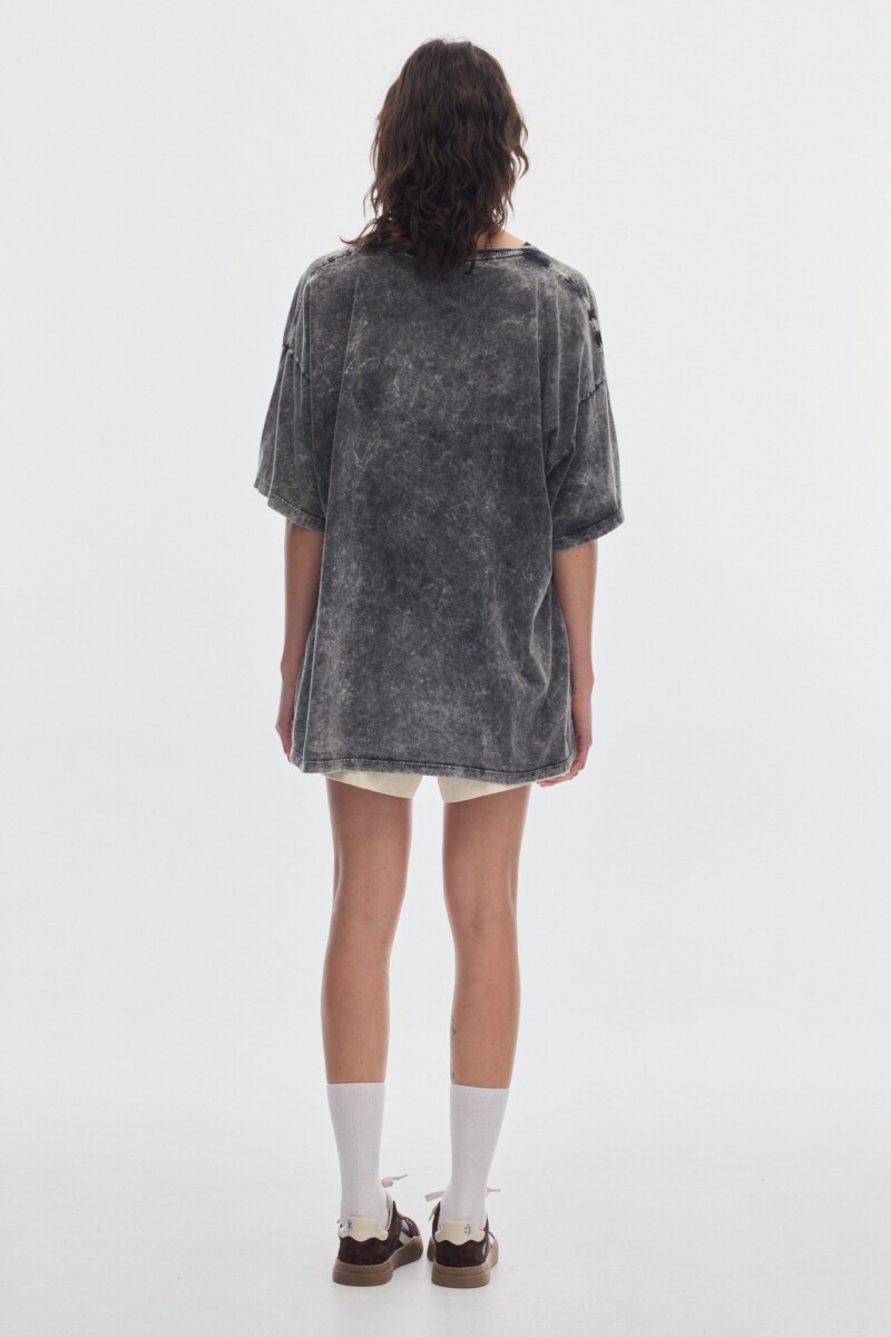 T-shirt Boxy Grey
