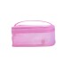 Necessaire malla rosa