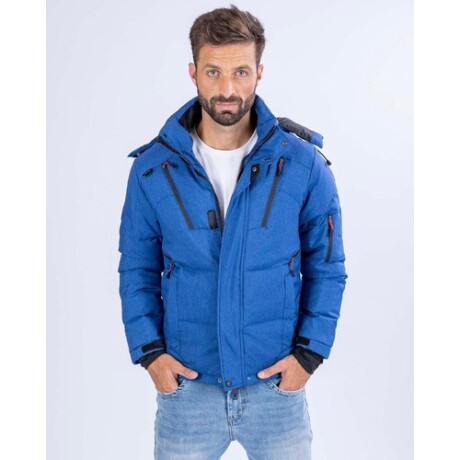 Campera para hombre con capucha UFO Denver Azul Campera para hombre con capucha UFO Denver Azul