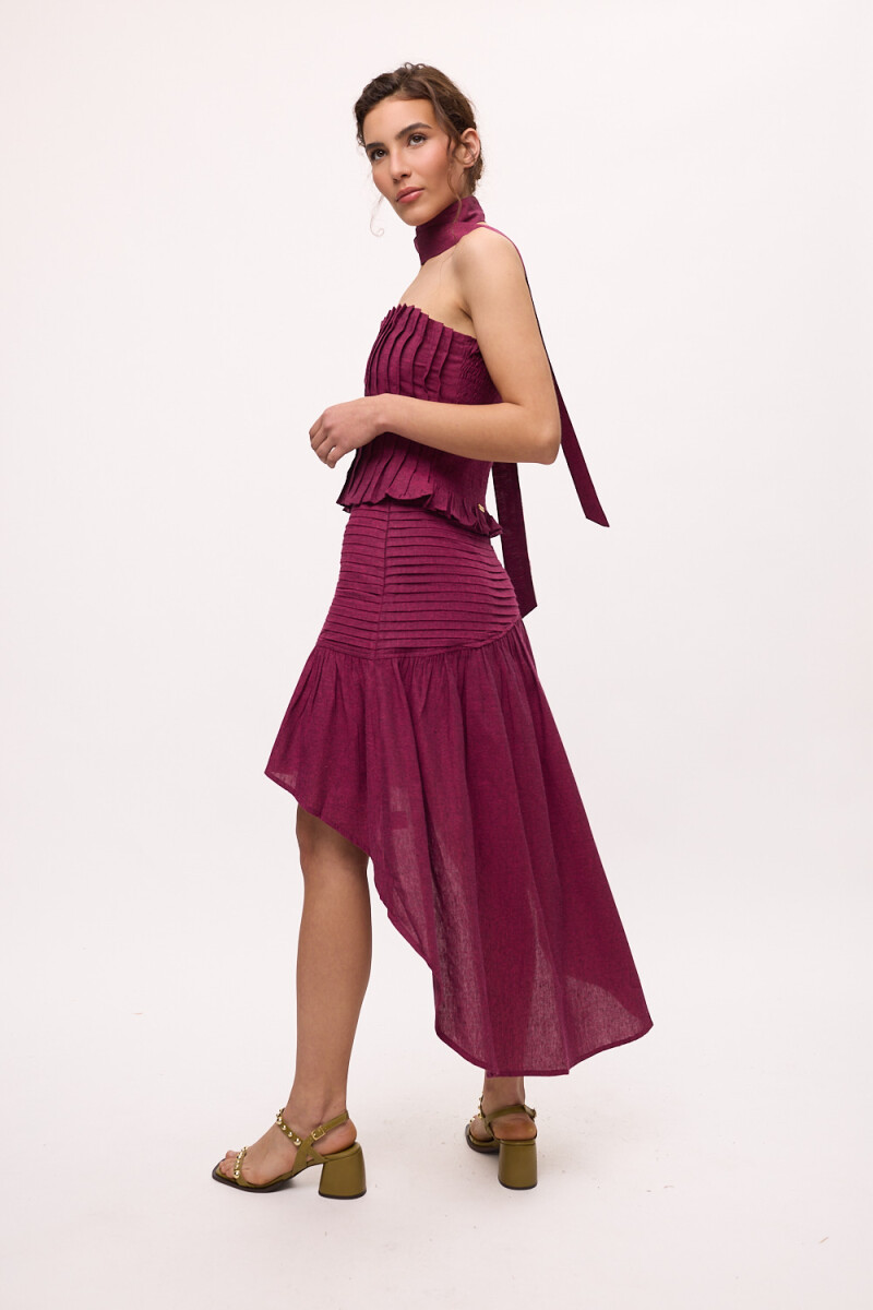 Falda Isola Fucsia