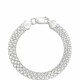 Pulsera bismark plana gruesa Pulsera bismark plana gruesa