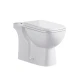 Inodoro Con Tapa Para Mochila Blanco Brillo De Porcelana Sanitaria Incluye Tapa Malawi