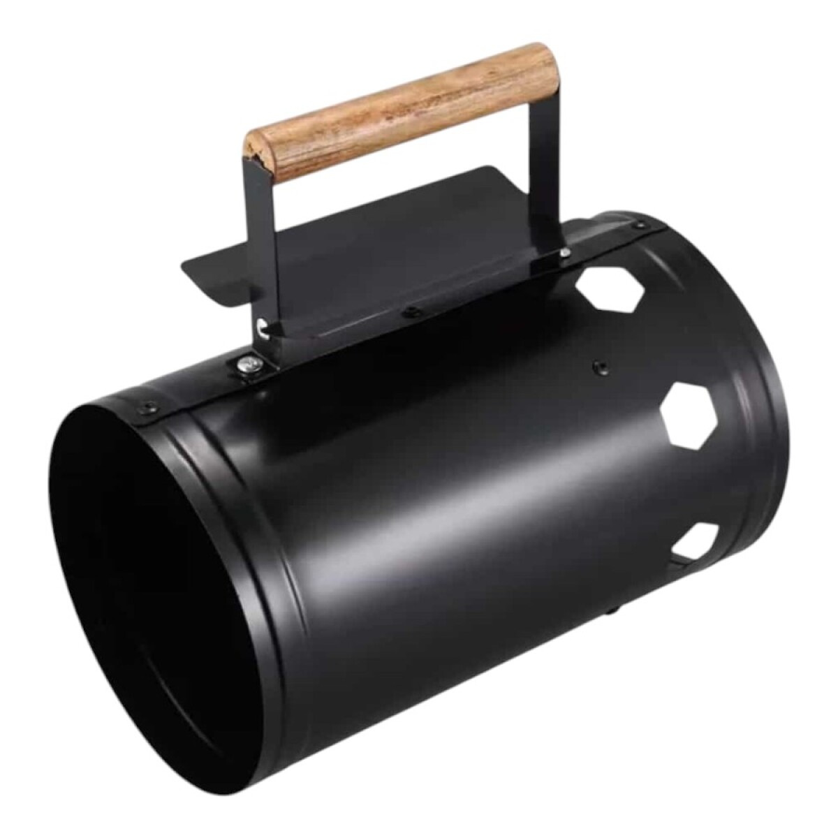 Balde Encendedor De Carbón Iniciador - Negro 