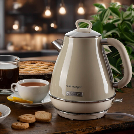 Jarra eléctrica Vintage Beige 1,7 litros Ariete Jarra eléctrica Vintage Beige 1,7 litros Ariete