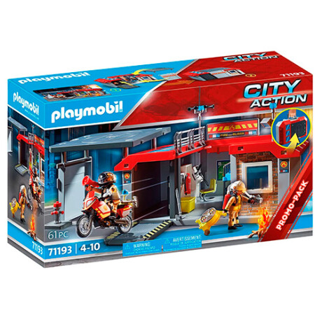 Juego Playmobil Parque de Bomberos 001