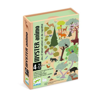 Juego de Cartas Myster Animo Djeco Juego de Cartas Myster Animo Djeco