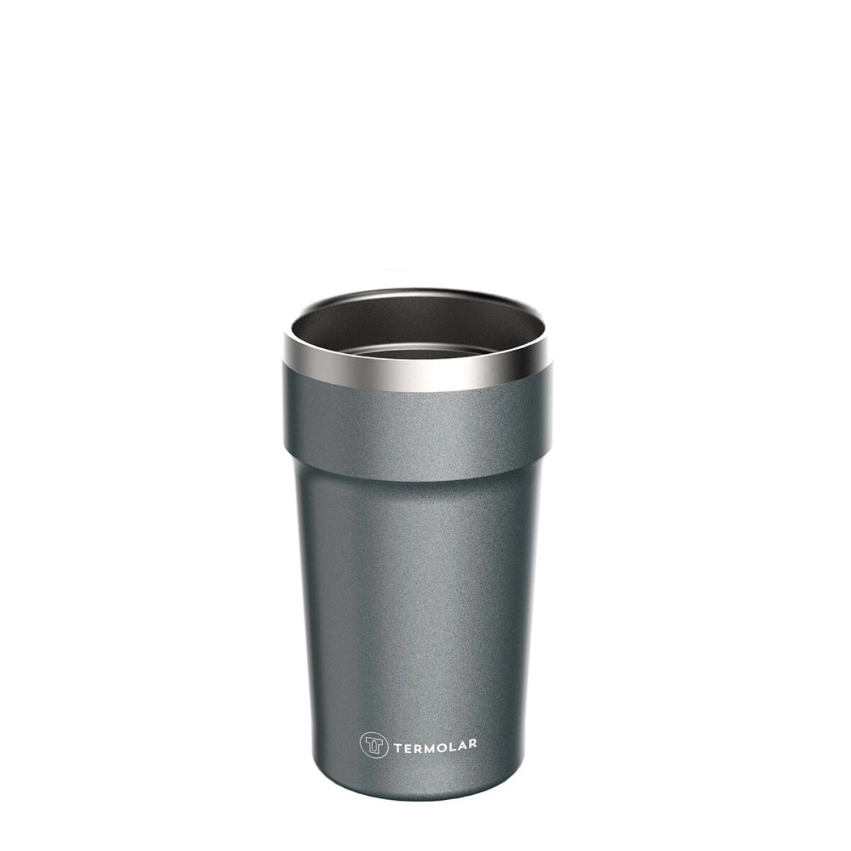 VASO TERMICO TERMOLAR PUB/CERVEZA GRIS ACERO 500ML 