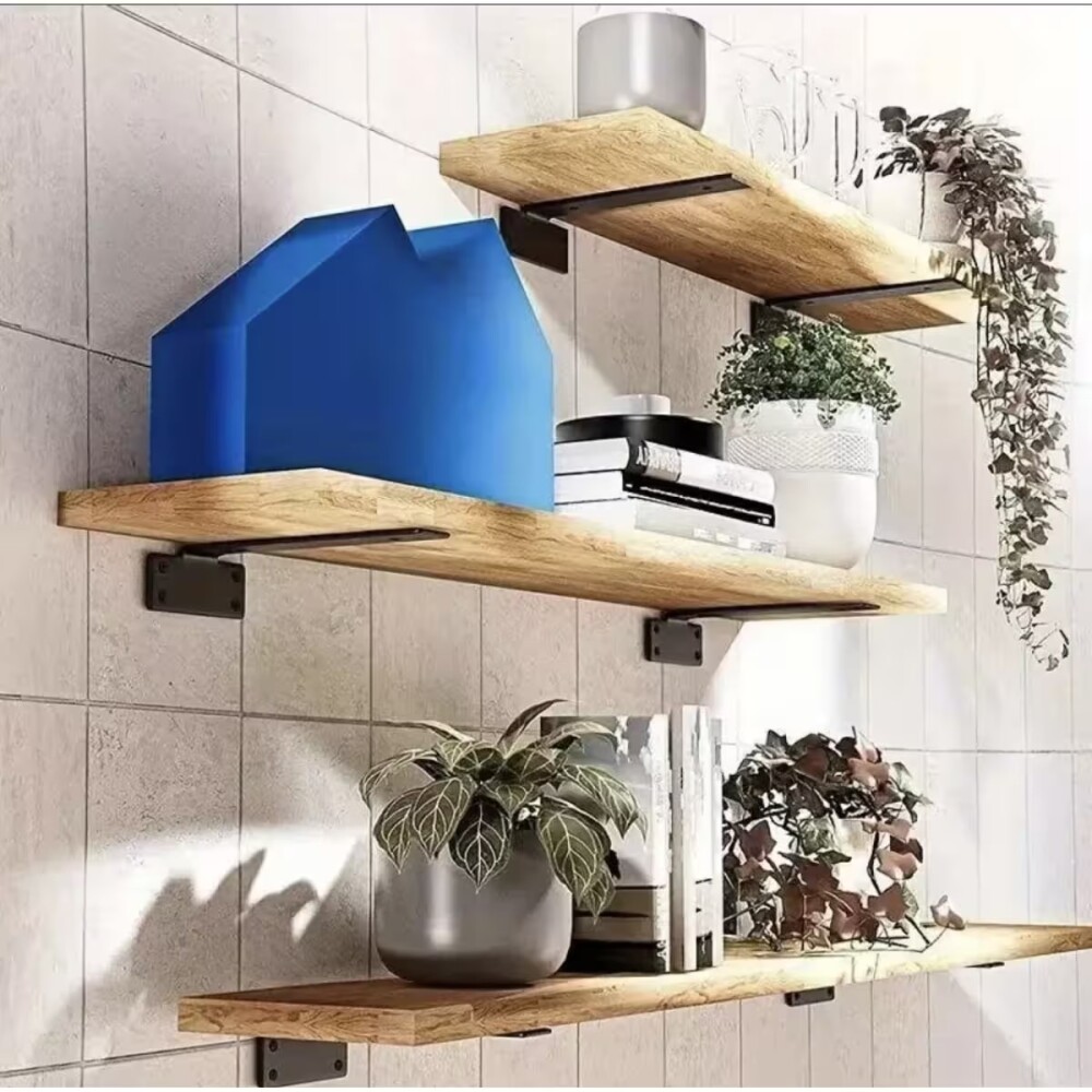 Soporte estantería invisible 15 cm Soporte Estantería Invisible 15 Cm