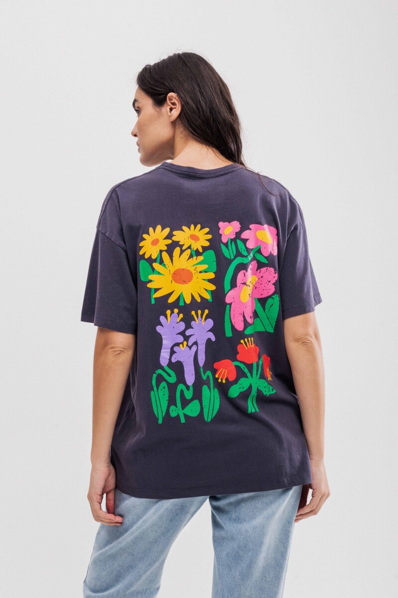 Remera Lucca Gris oscuro