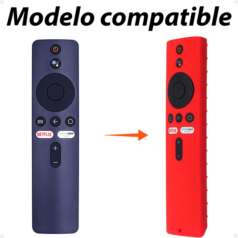 Funda de Control Remoto de Silicona Compatible para Mi Box S y Tv Stick Funda de Control Remoto de Silicona Compatible para Mi Box S y Tv Stick