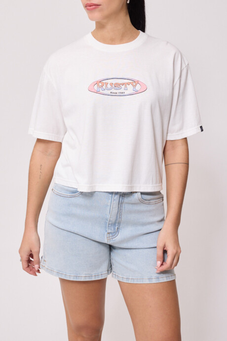 T-SHIRT ZARISA RUSTY Blanco