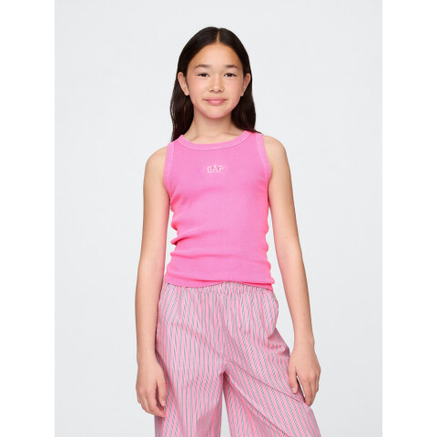 FRCH LOGO TANK STANDOUT PINK