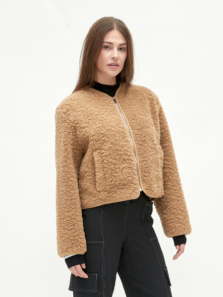 CAMPERA PRINA MARRON