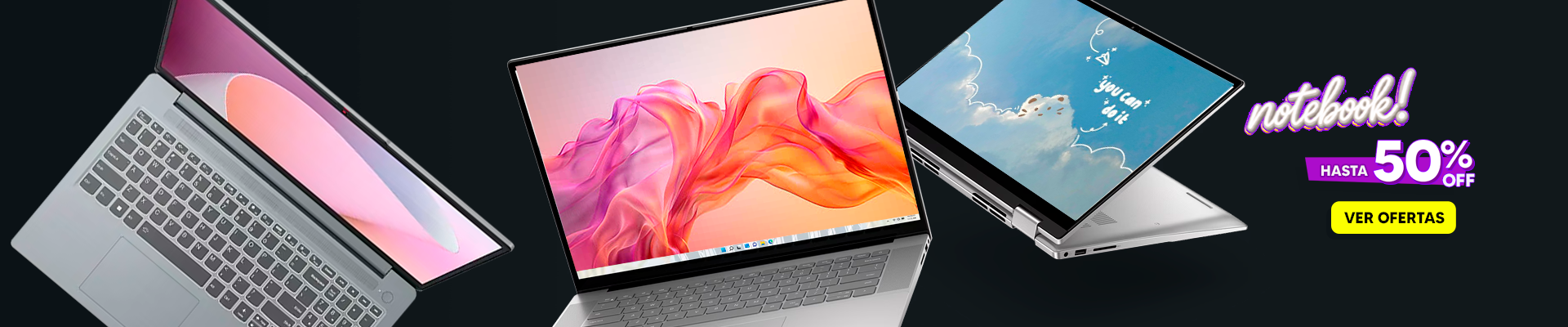 ¡Laptops con súper Descuento!