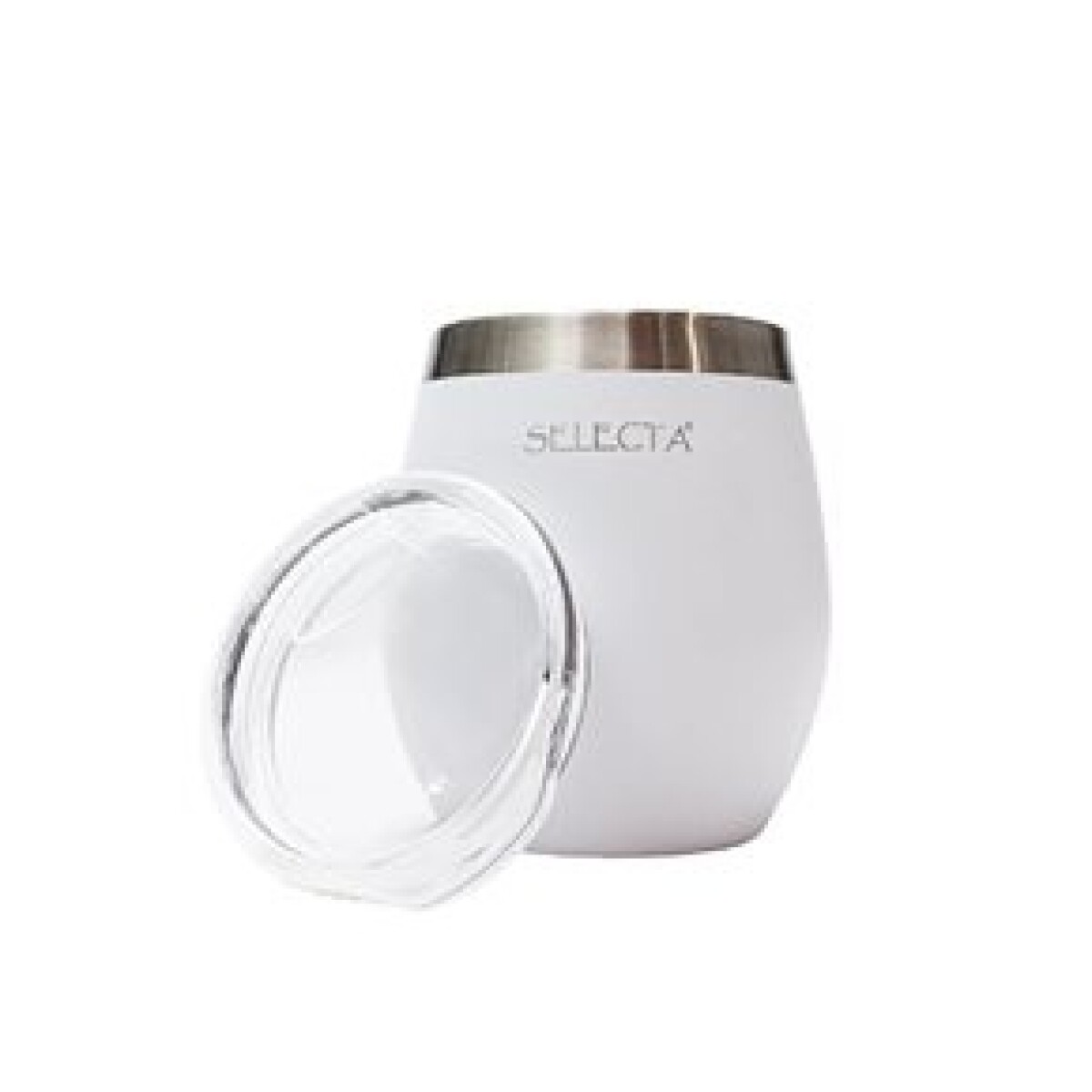 Mate 240ml Doble Pared Selecta Blanco 