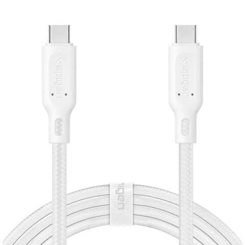 Spigen Cable DuraSync USB-C a USB-C (1m) White Spigen Cable DuraSync USB-C a USB-C (1m) White