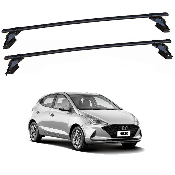 Barra De Techo Hyundai Hb20 Hatch - 2020 En Adelante Barra De Techo Hyundai Hb20 Hatch - 2020 En Adelante