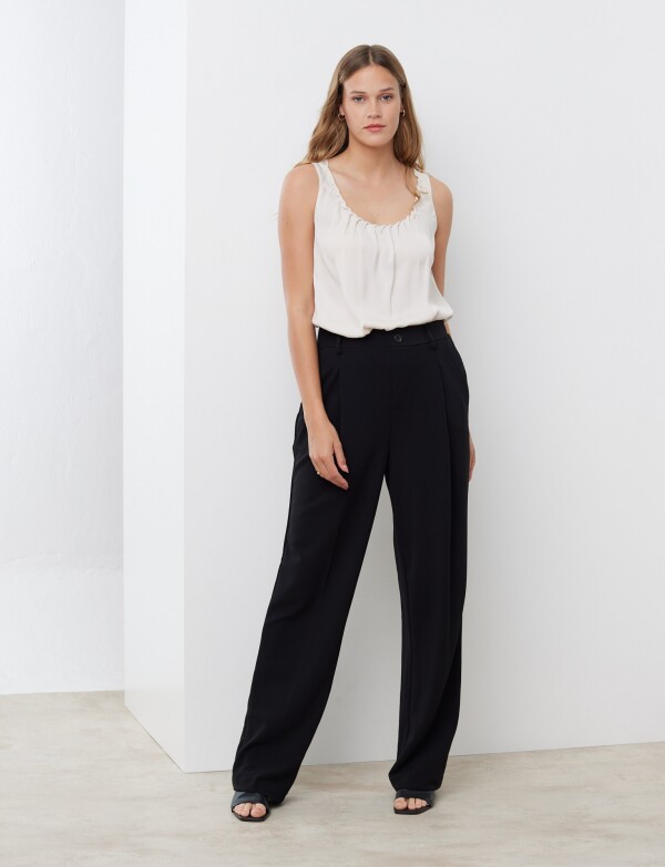 Pantalon Recto NEGRO