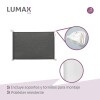 Puerta Flexible Lumax con Malla Retráctil de Seguridad Gris