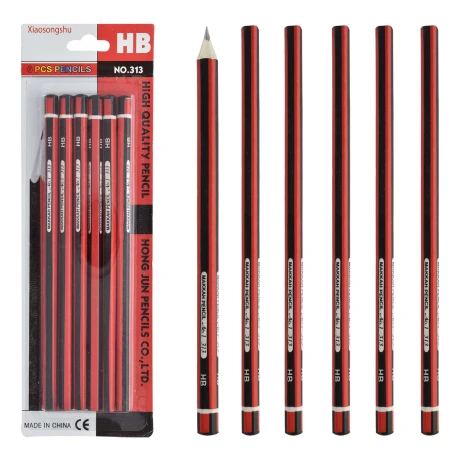 LAPICES ESCRIBIR X6 HB ROJO/NEGRO BLISTER 313 9992 LAPICES ESCRIBIR X6 HB ROJO/NEGRO BLISTER 313 9992