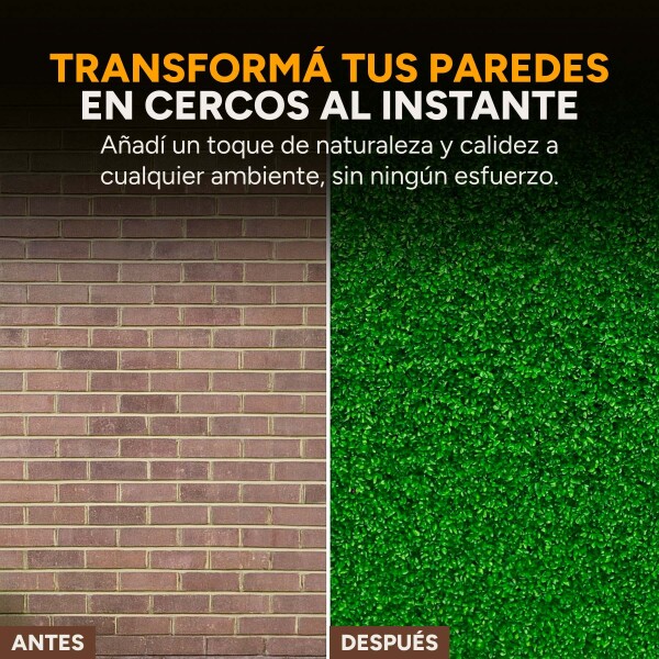 Panel Enredadera X6 Jardin Decoracion Pasto Artificial 40x60 Panel Enredadera X6 Jardin Decoracion Pasto Artificial 40x60