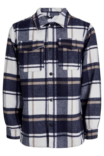 Sobrecamisa Ollie Cuadros Navy Blazer