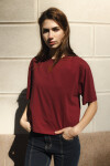 Remera Tag Bordó