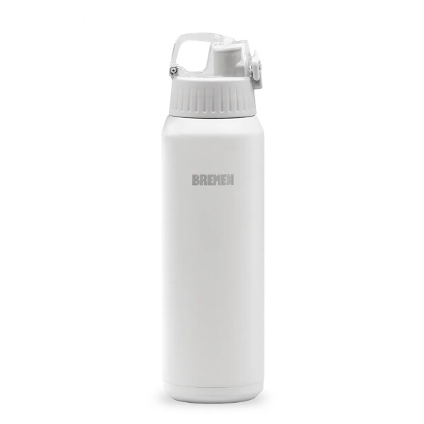 Botella Termica Deportiva 600 Ml Acero Inoxidable GRIS
