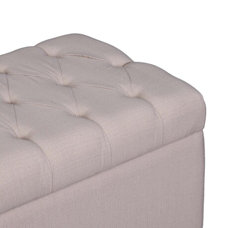 PIE DE CAMA MADERA-Y-TELA NATURAL-BEIGE GINEBRA