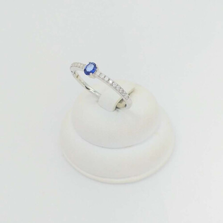 Anillo De Plata 925 Circonias