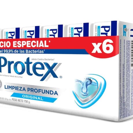 Protex Limp Profunda 125 Grs Pack 6X Protex Limp Profunda 125 Grs Pack 6X