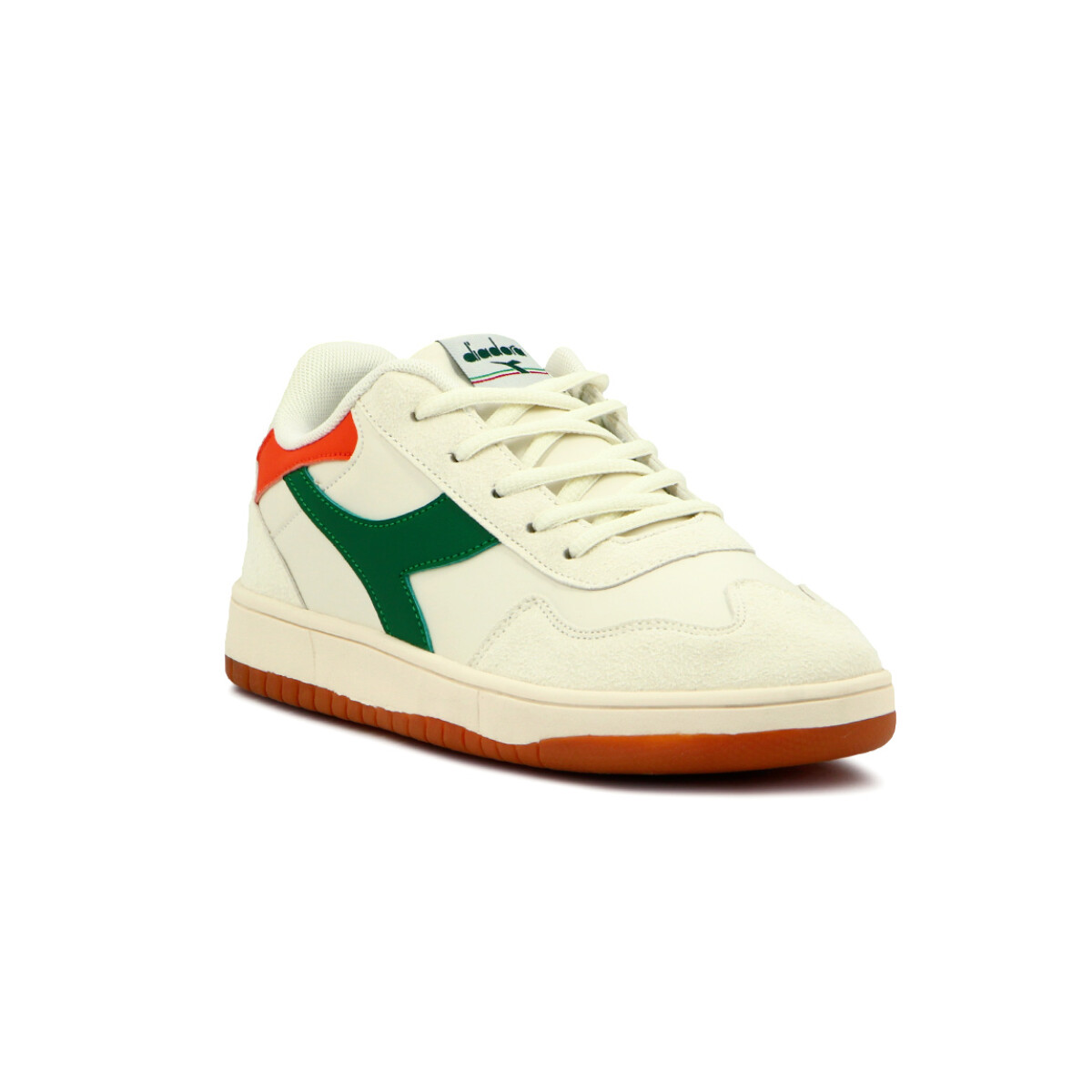 Championes Casuales Mujer Diadora Wind - Beige-verde 