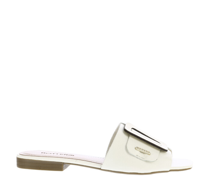 Zuecos de Mujer Bottero c/hebilla Blanco Hueso
