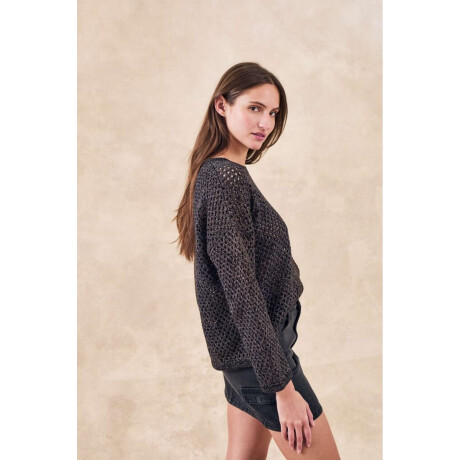 Sweater Lurex Negro