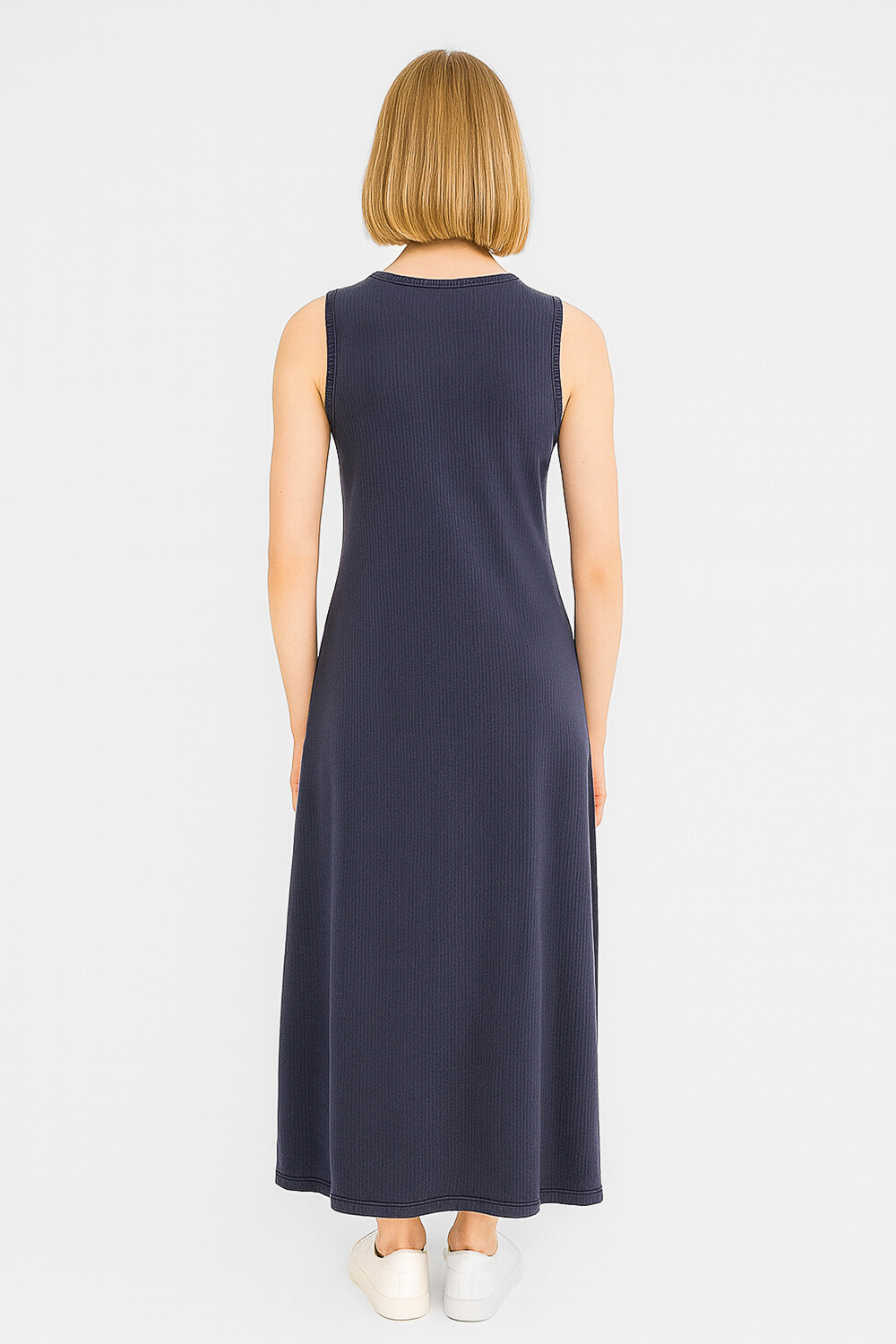 Vestido Barra Azul Marino