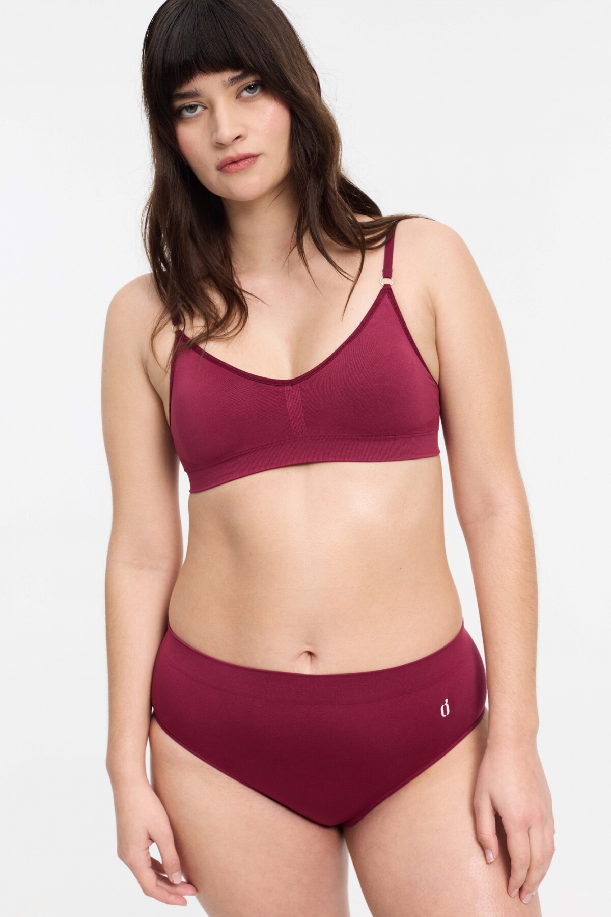 Soutien PIMENTÓN c/copa removible Borgoña