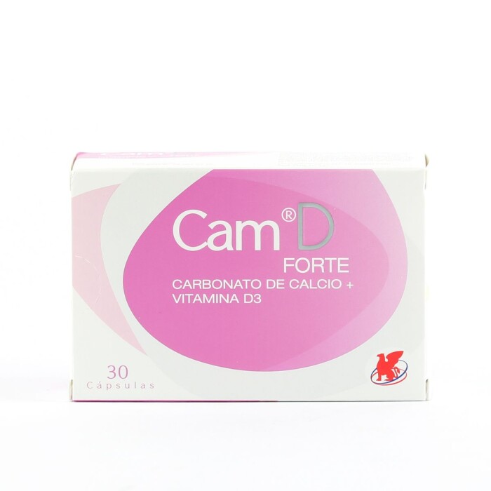 CAM D FORTE CJ X 30 CAPSULAS única