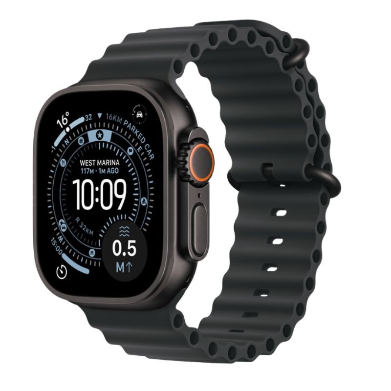 Apple Watch Ultra 3 49mm Ti Black Ocean Band Black MF0J4LW/A Apple Watch Ultra 3 49mm Ti Black Ocean Band Black MF0J4LW/A