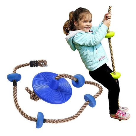 Hamaca Columpio Infantil Tipo Cuerda P/ Escalar Niños Varios