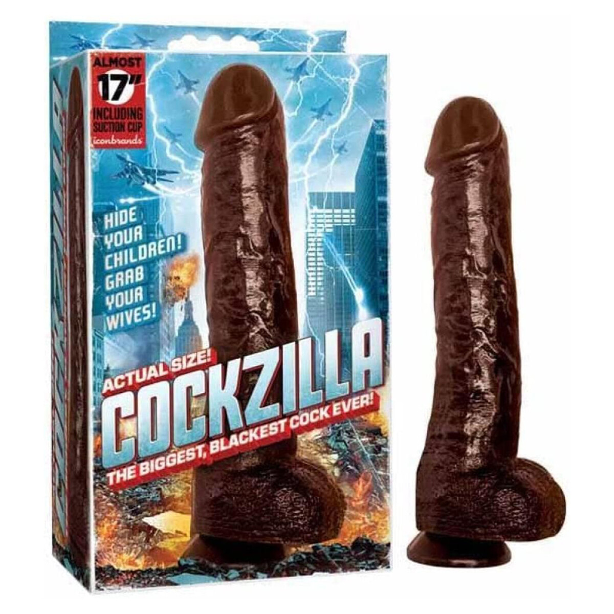 COCKZILLA DIldo Realístico XXL con Ventosa 43cm 