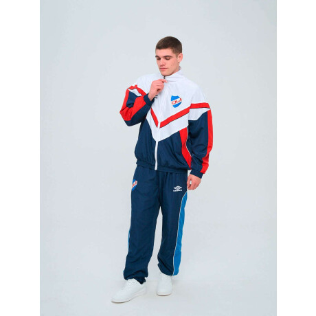 Campera Beat de Hombre Blanco