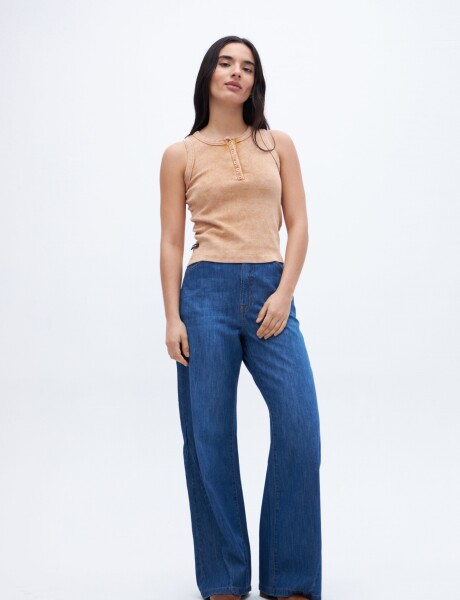 Musculosa Doris Camel