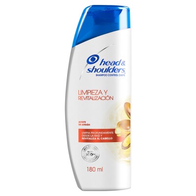 Shampoo Head & Shoulders Argán 180 Ml. Shampoo Head & Shoulders Argán 180 Ml.