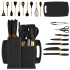 Set de 19 Utensilios para Cocina Silicona Antiadherente IMBACK Negro Set de 19 Utensilios para Cocina Silicona Antiadherente IMBACK Negro