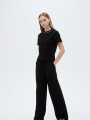 Remera Poit Negro
