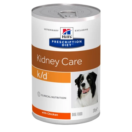 HILLS PERRO K/D CUIDADO RENAL LATA 370 GR Hills Perro K/d Cuidado Renal Lata 370 Gr