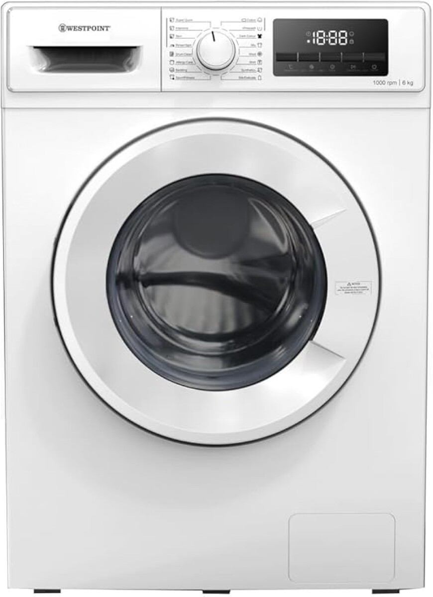 LAVARROPAS WESTPOINT FRONTAL 6KG 1000RPM 