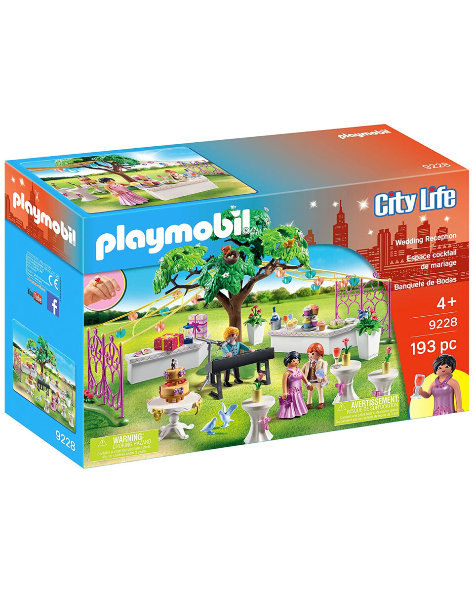 Playmobil City Life banquete de bodas 193 piezas 